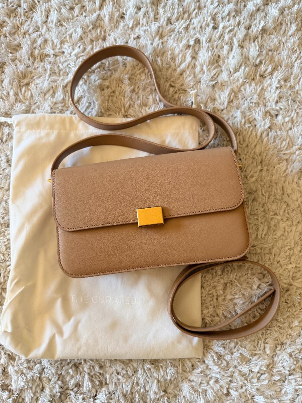 The Curated Classic Shoulder Bag (Nude)